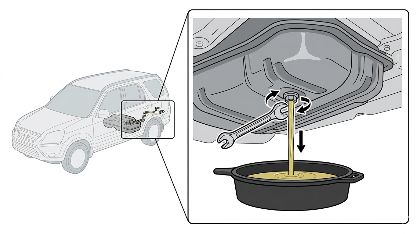 How to Drain Fuel Tank on Honda CR-V: Complete Expert Guide
