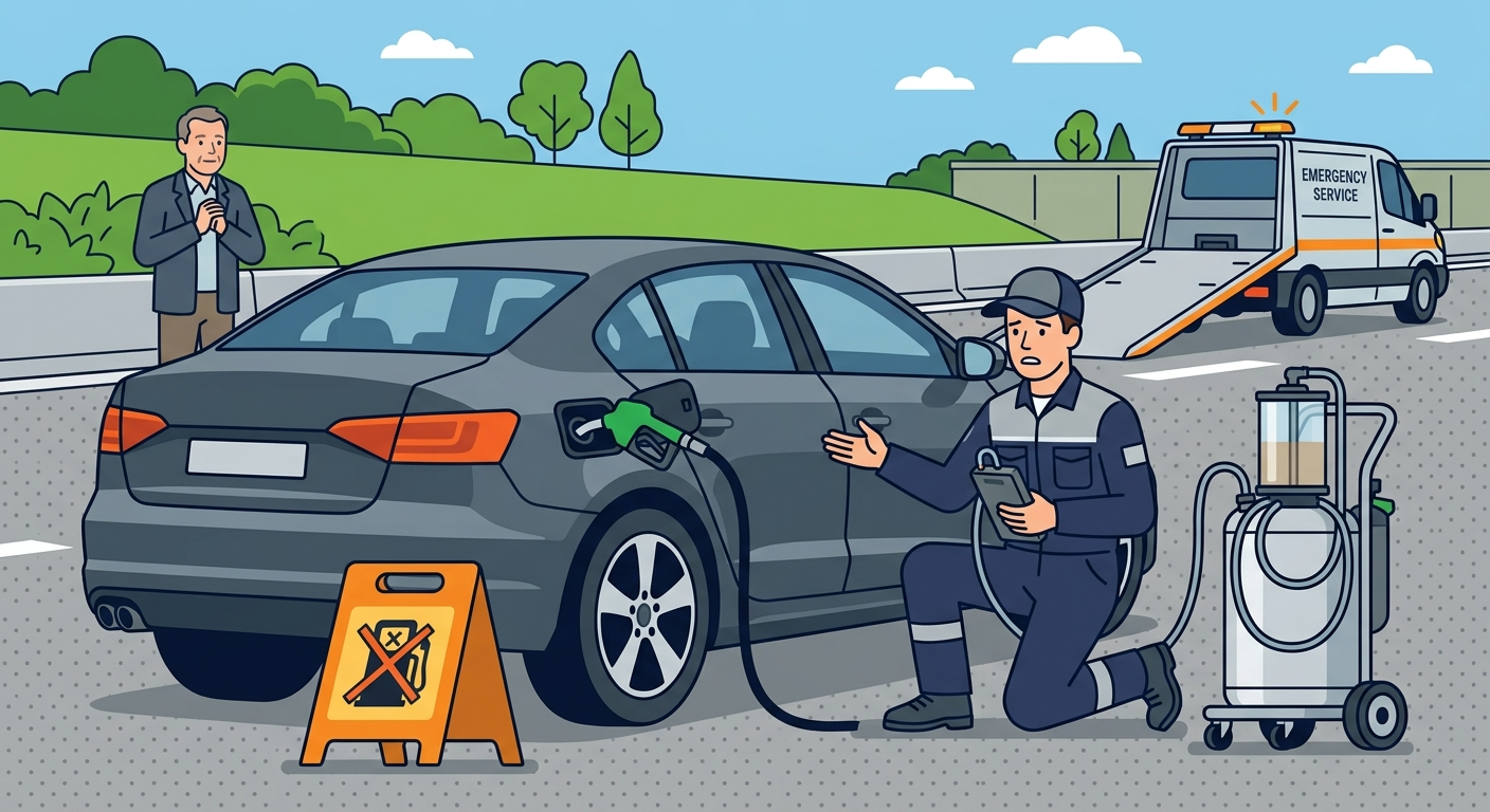 Wrong Fuel in Diesel Car: What Happens, What to Do & How to Fix It