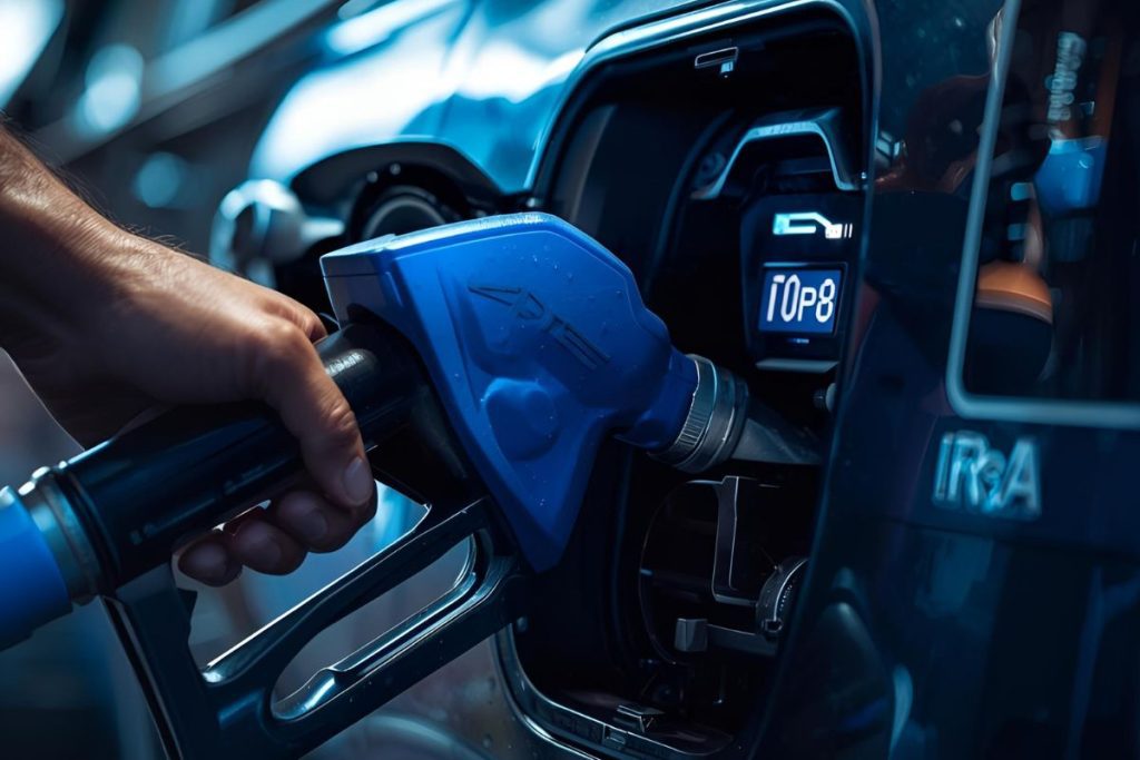 adblue in fuel tank